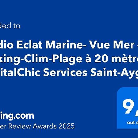 Studio Eclat Marine 3 Etoiles - Vue Mer - Parking-Clim-Plage A 20 Metres - Capitalchic Services Saint-Aygulf Fréjus Екстериор снимка