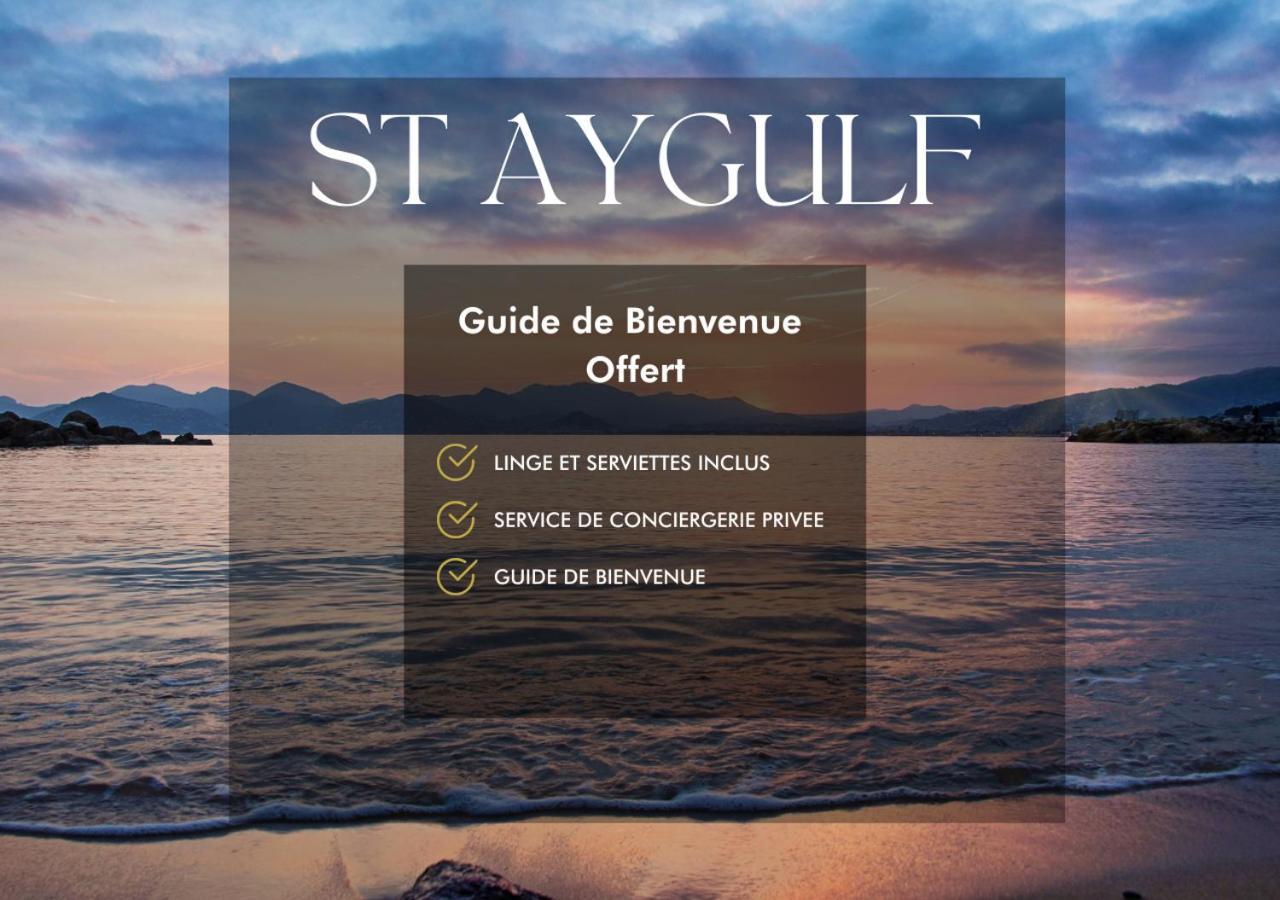 Studio Eclat Marine 3 Etoiles - Vue Mer - Parking-Clim-Plage A 20 Metres - Capitalchic Services Saint-Aygulf Fréjus Екстериор снимка